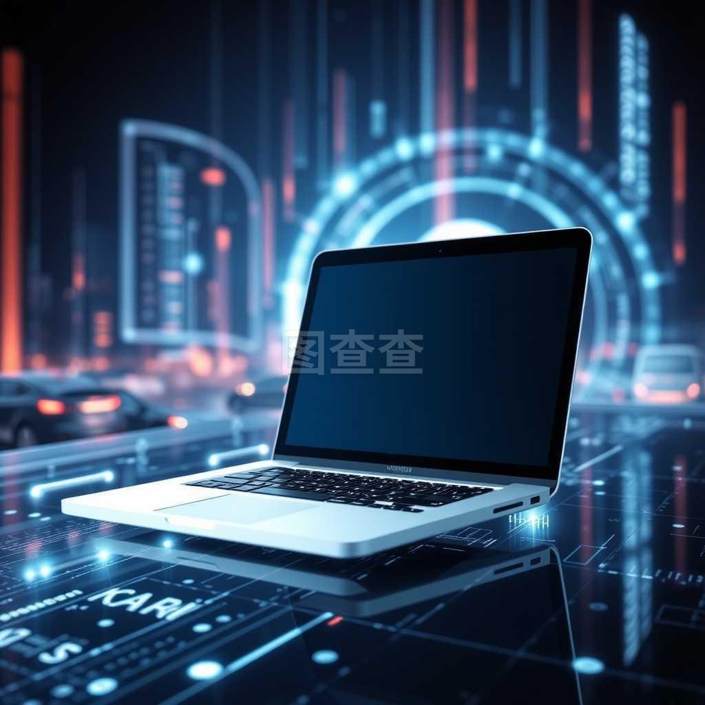 融合高科技背景的筆記本電腦 信息技術(shù)發(fā)展的核心技術(shù)平臺(tái)